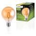 LED žárovka E27 G95 6W = 50W 660lm 2200K Teplá 360° Filament LUMILED Globe Amber