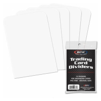 Oddělovač na karty BCW Trading Card Dividers Standard Size - 10 ks