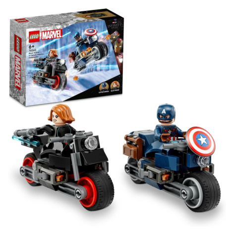 LEGO LEGO® Marvel 76260 Black Widow a Captain America na motorkách