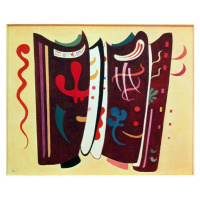 Wassily Kandinsky - Obrazová reprodukce Brown with supplement, 1935, (40 x 35 cm)