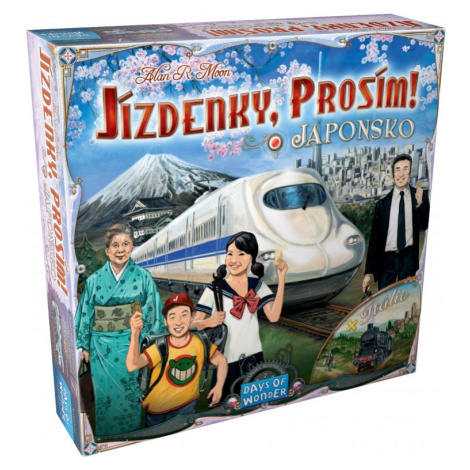 Asmodee Czech Republic Jízdenky, prosím! Japonsko a Itálie