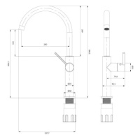 Omnires Tula TL6050CPB