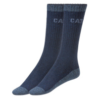 Caterpillar Pánské pracovní termo ponožky, 2 páry (adult#male, 47/50, navy modrá)