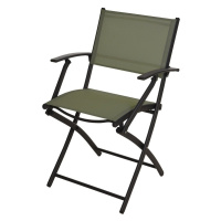 PROGARDEN Zahradní židle skládací zelená KO-X60000170