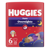 HUGGIES® Kalhotky plenkové noční Overnights Pants vel. 6 (15-25 kg), 22 kusů