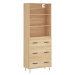 vidaXL Skříň highboard dub sonoma 69,5 x 34 x 180 cm kompozitní dřevo