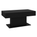 SHUMEE Konferenční stolek černý 96 × 50 × 45 cm dřevotříska, 806832
