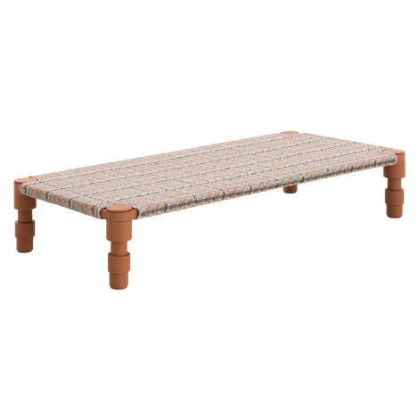 Gan designové zahradní lehátka Garden Layers Indian Single Bed Terracotta