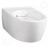 Geberit 204070600 - Závěsné kompaktní WC, Rimfree, s KeraTect, bílá