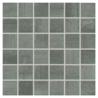 Mozaika Rako Rush tmavě šedá 30x30 cm pololesk WDM06522.1