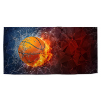 Sablio Ručník Basketbalový míč - 50x100 cm