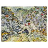 Obrazová reprodukce The ravine of the Peyroulets, 1889, Vincent van Gogh, 40 × 30 cm