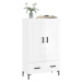 vidaXL Skříň highboard lesklá bílá 69,5 x 31 x 115 cm kompozitní dřevo