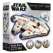 Dřevěné puzzle Star Wars Millennium Falcon 160 dílků