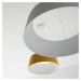 Stilnovo Závěsné svítidlo Stilnovo Oxygen LED, žlutá barva, Ø 75 cm
