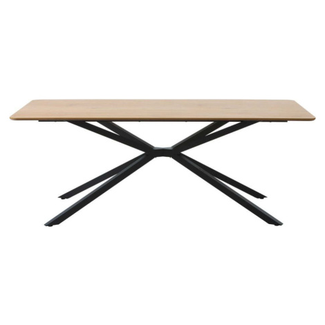 Jídelní stůl s deskou v dubovém dekoru 90x160 cm Cesura – Unique Furniture