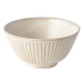 Made In Japan Miska 1 ks 12 cm Ridged Alabaster