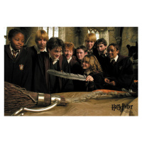 Umělecký tisk Harry Potter - Firebolt racing, (40 x 26.7 cm)