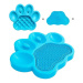 PetDreamHouse PAW 2-in-1, Interaktivní miska proti hltání a lízací podložka, modrá