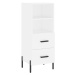 vidaXL Skříň highboard bílá 34,5 x 34 x 180 cm kompozitní dřevo