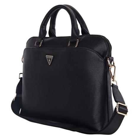Guess PU Grained Triangle Logo Taška na Notebook 13/14/15" Black