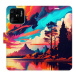 iSaprio flip pouzdro Colorful Mountains 02 pro Xiaomi Redmi 10C