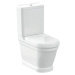 SAPHO ANTIK WC mísa kombi, zadní/spodní odpad, 37x63cm, bílá AN360