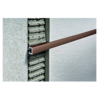 Lišta dekorační Progress Profile hliník elox copper, délka 270 cm, výška 7 mm, šířka 10 mm, PLTP