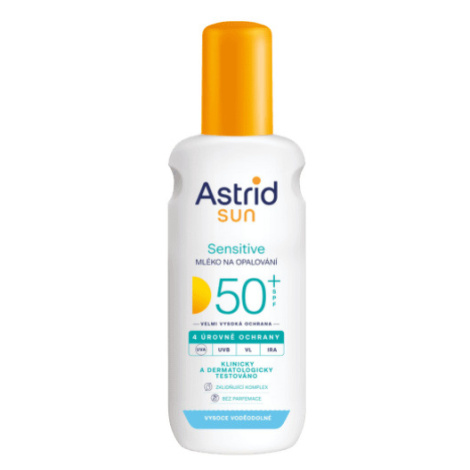 Astrid SUN Sensitive opal.mléko sprej SPF50+ 150ml