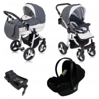 Quero Alu Eco Dětský Kočárek 4V1+ISOFIX13KG Karex