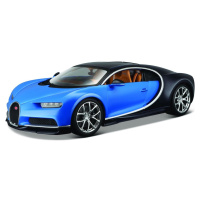 Bburago 1:18 Plus Bugatti Chiron modrá