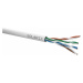 Instalační kabel Solarix UTP, Cat5E, drát, PVC, box 100m SXKD-5E-UTP-PVC