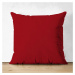 Červený povlak na polštář Minimalist Cushion Covers, 45 x 45 cm