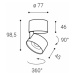 LED2 11508315 KLIP ON, WC 11W 3000K 11508315