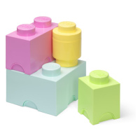 LEGO STORAGE - úložné boxy Multi-Pack 4 ks - pastelové