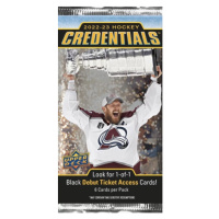 2022-2023 NHL Upper Deck Credentials Hockey Hobby Balíček