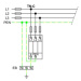 Svodič přepětí Hakel HLSA12,5-275/3+0 M