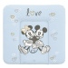 Ceba Podložka přebalovací měkká na komodu (75x72) Disney Minnie & Mickey Blue