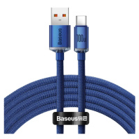 Kabel Baseus Crystal Shine cable USB to USB-C, 5A100W1.2m (blue)