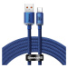 Kabel Baseus Crystal Shine cable USB to USB-C, 5A100W1.2m (blue)