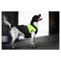 Vsepropejska Slim-rainy obleček pro psa na zip Barva: Černo-žlutá, Délka zad (cm): 57, Obvod hru