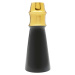 KARE Design Černozlatá kovová váza Ciera 34cm