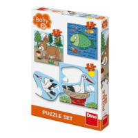 Zvířátka: Kde žijí 3-5 baby puzzle