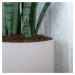 Květináč Puk, barva kouřově šedá, více velikostí - PotteryPots Velikost: L - v. 24.5 cm, ⌀ 25 cm