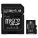 KINGSTON 64GB microSDXC CANVAS Plus Memory Card 100MB read - UHS-I class 10 Gen 3