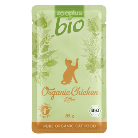 Zooplus Bio 24 x 85 g - Kitten bio kuřecí