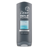 Dove Men+Care Clean Comfort sprchový gel na tělo a obličej 250ml