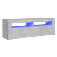 SHUMEE s LED osvětlením betonově šedý 120 × 35 × 40 cm