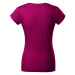 Dámské tričko Malfini Fit V-neck red fuchsia