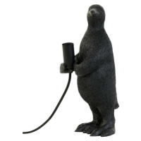 Černá stolní lampa (výška 34 cm) Penguin – Light & Living